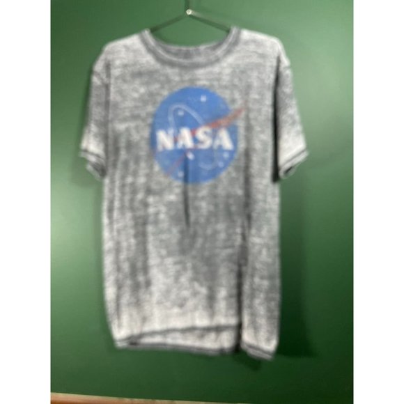 Fifthsun Other - NASA - Men's Grey Logo Short Sleeve T-Shirt - Size XL